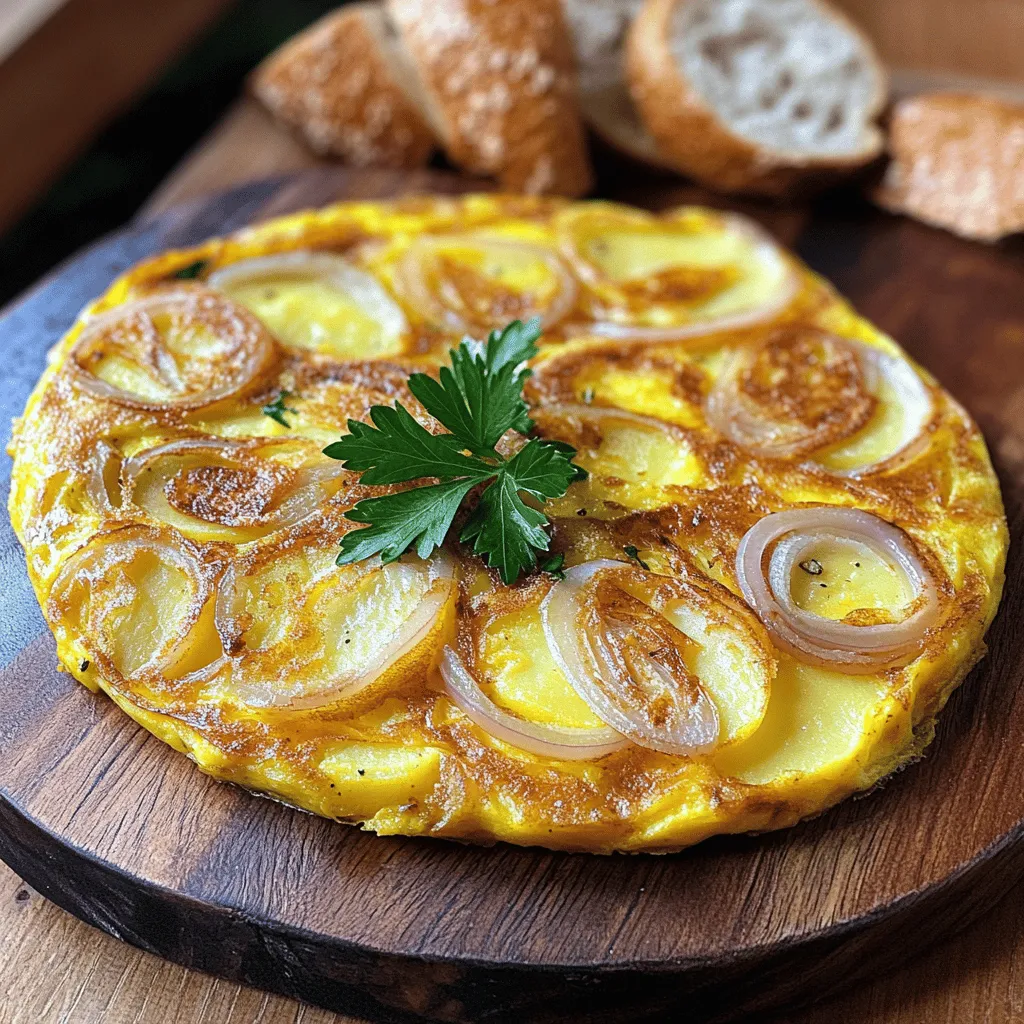 Tortilla Espanola &#8211; Spanish Egg and Potato Omelette Delight