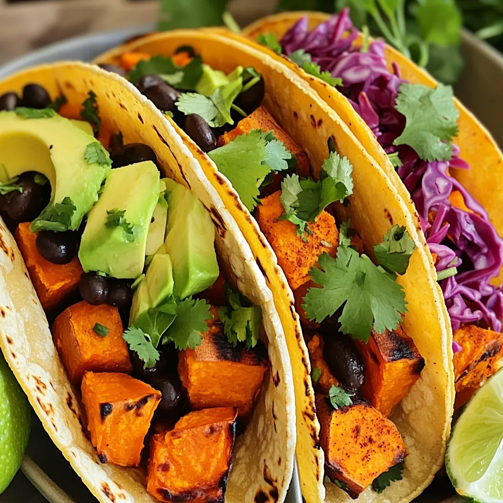 Smoky Chipotle Sweet Potato Tacos Flavorful Delight