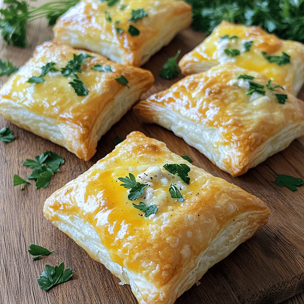 Garlic Chicken Puffs Delightful and Simple Snack