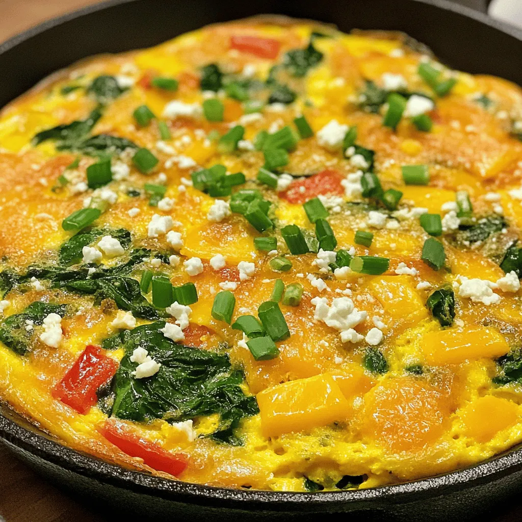 Ultimate Cheesy Frittata Flavorful Breakfast Treat