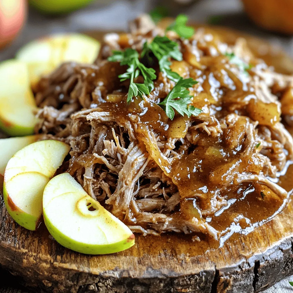 - 3-4 lbs pork shoulder, trimmed - 2 cups apple cider - 1 large onion, sliced