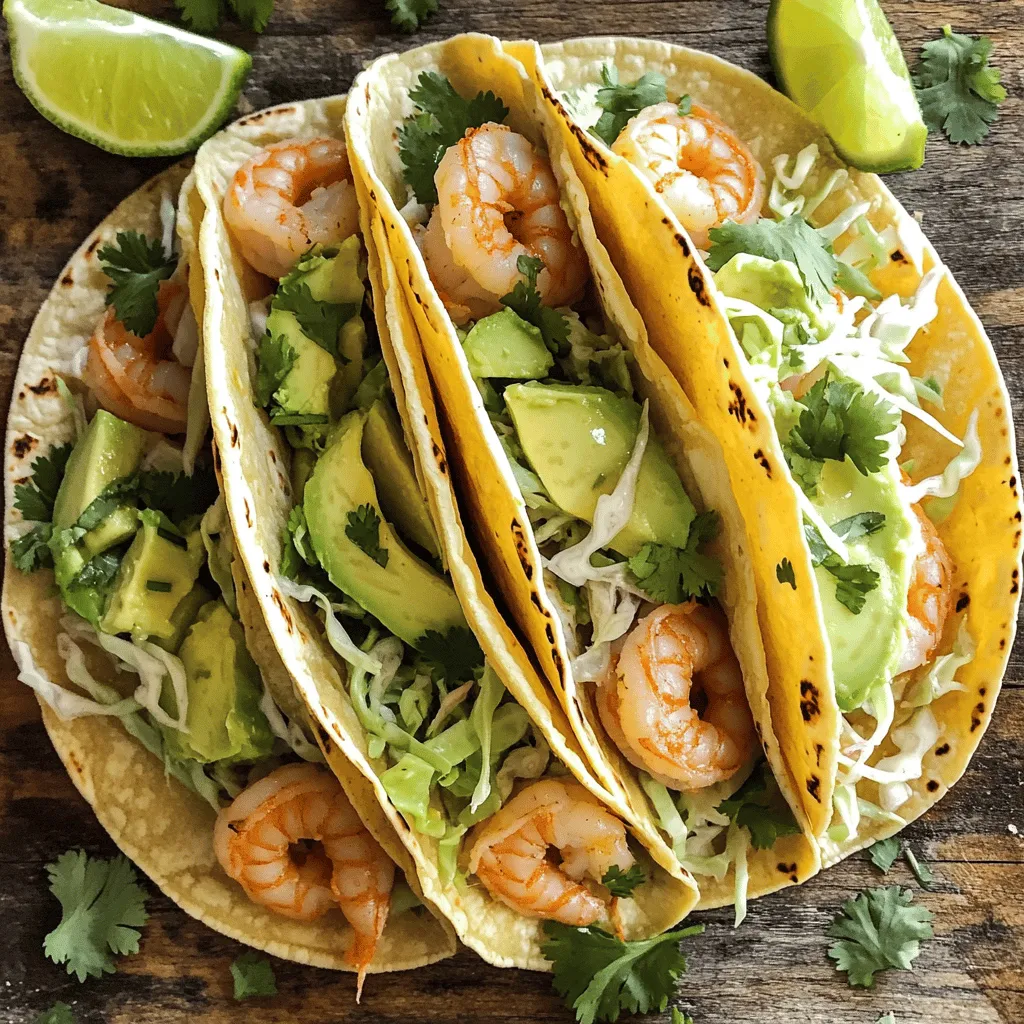 Coconut Lime Shrimp Tacos Fresh and Flavorful Dish