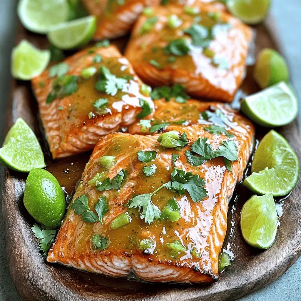Honey-Lime Garlic Butter Baked Salmon Delightful Dish