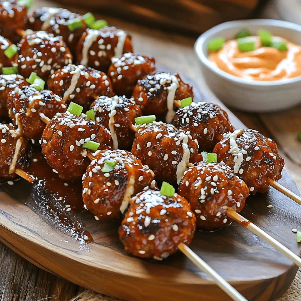 To make Korean BBQ meatballs, you need a few key ingredients. Here’s what to gather: