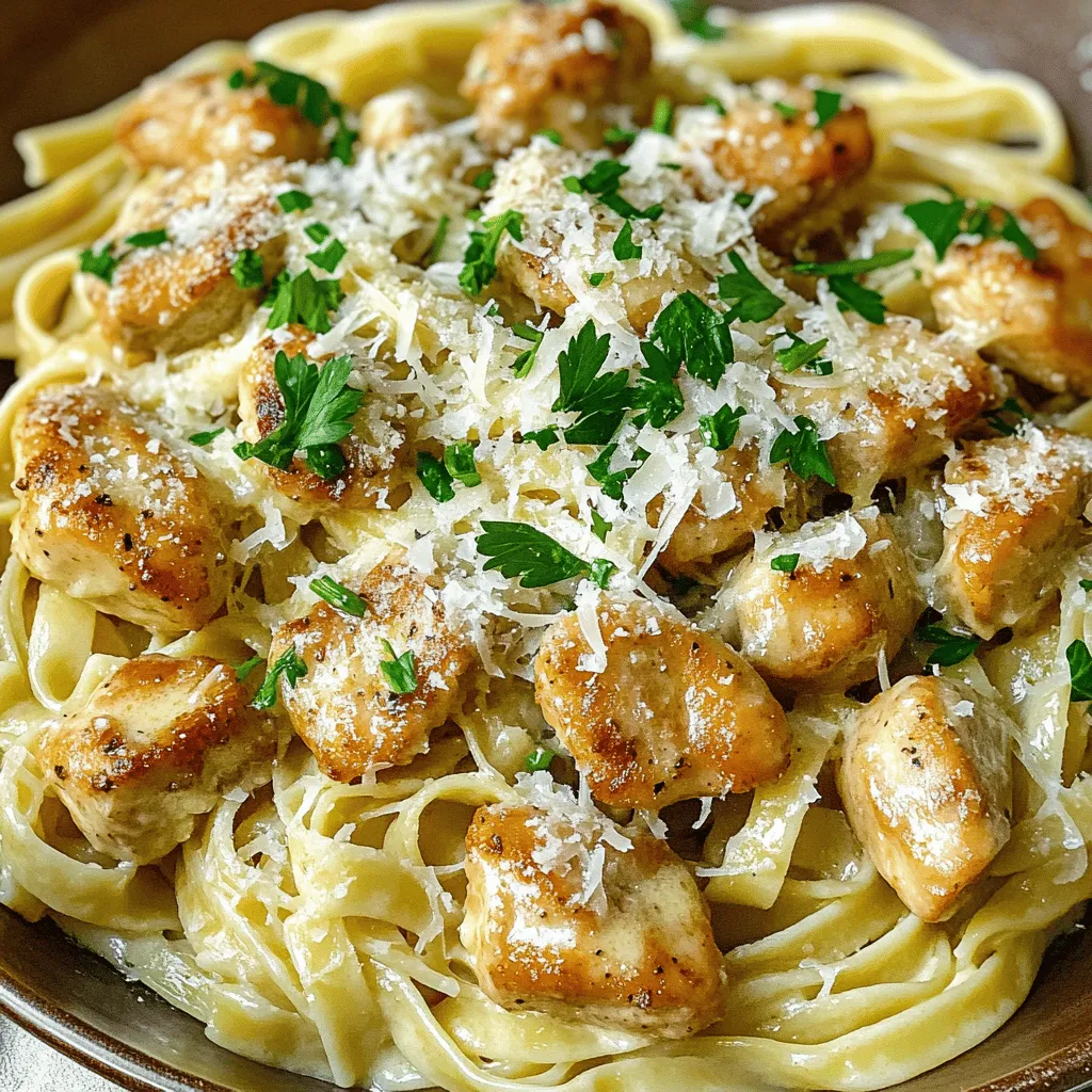 - 1 lb boneless, skinless chicken breasts - 4 tablespoons unsalted butter - 1 cup pasta (fettuccine or spaghetti)