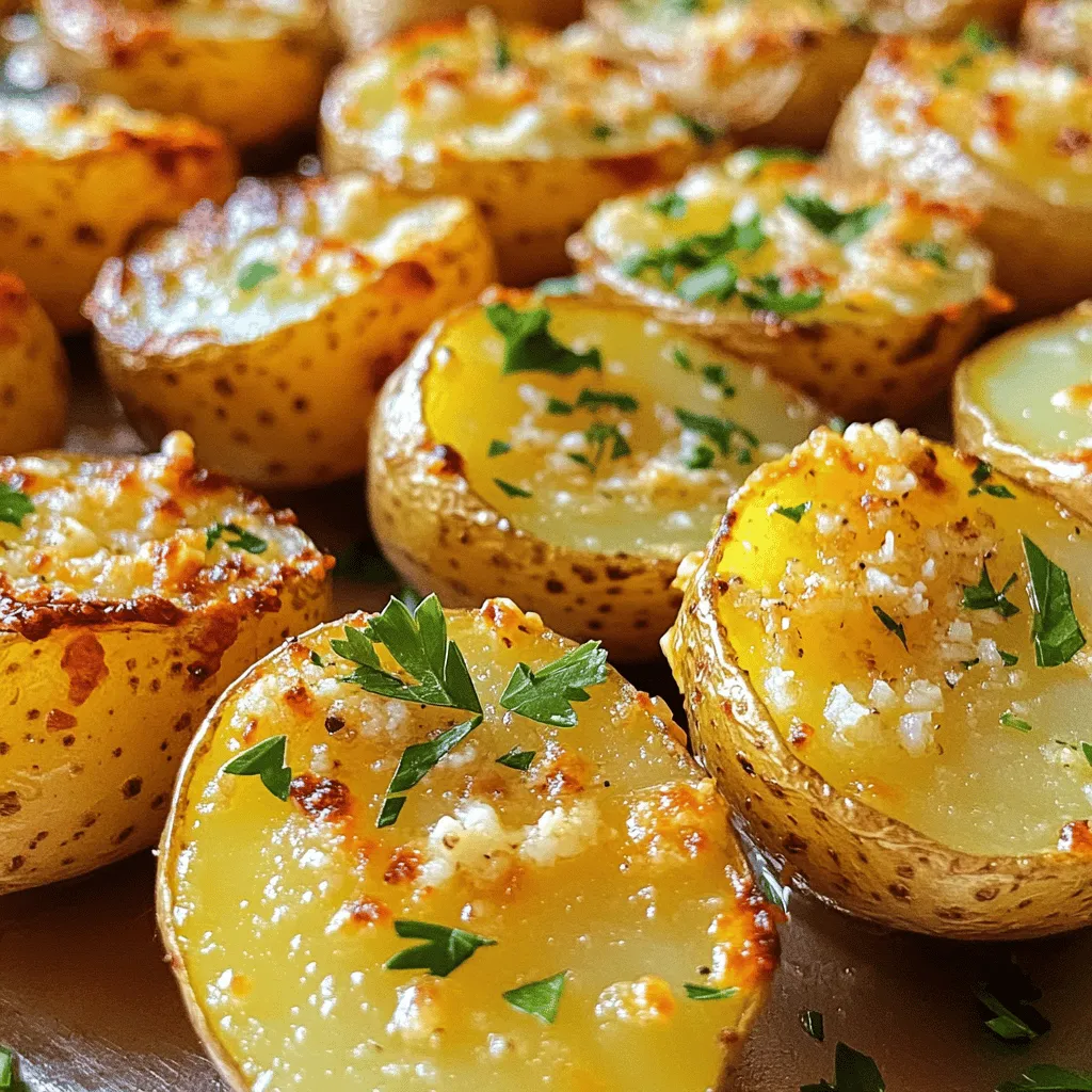 Crispy Parmesan Garlic Potatoes Simple and Tasty Dish