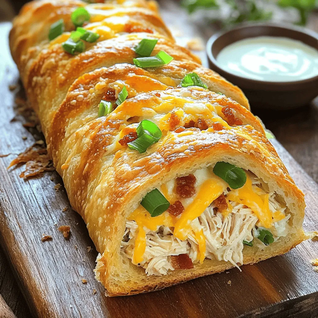 Chicken Bacon Ranch Stromboli Irresistible Comfort Food