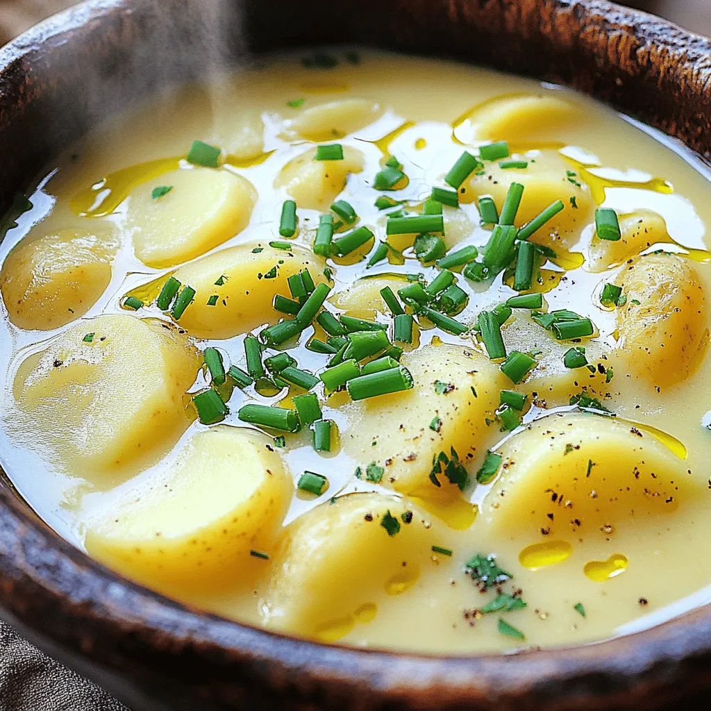 Easy Creamy Potato Soup Simple and Tasty Recipe