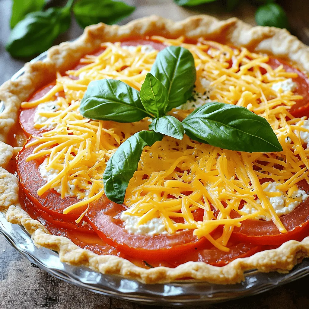 Southern Tomato Pie Flavorful Classic Recipe Guide
