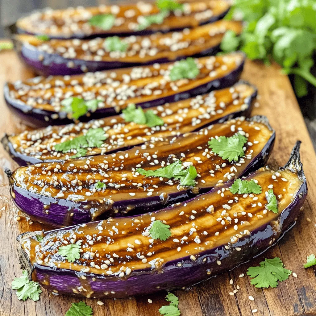 Miso Maple Glazed Eggplant Steaks Flavorful Delight