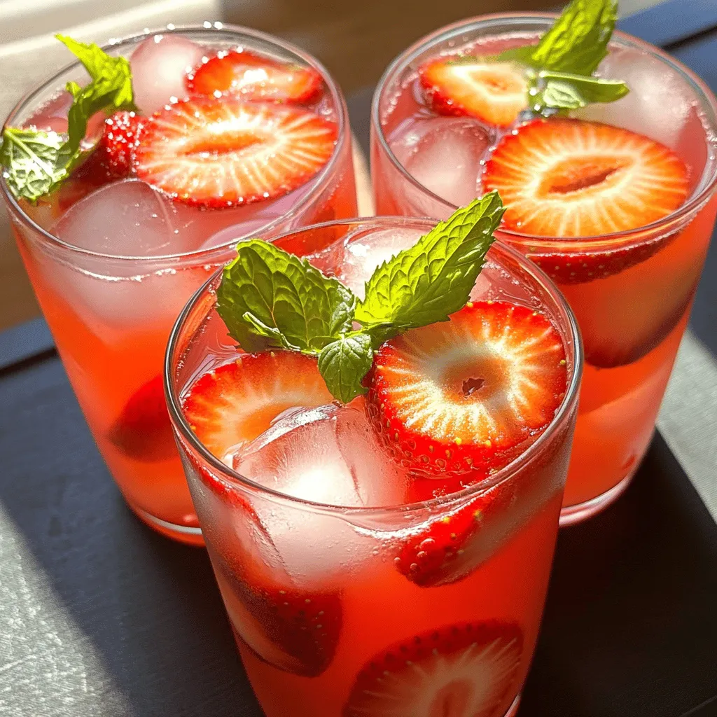 Strawberry Sweet Tea Refreshing and Easy Recipe Ideas