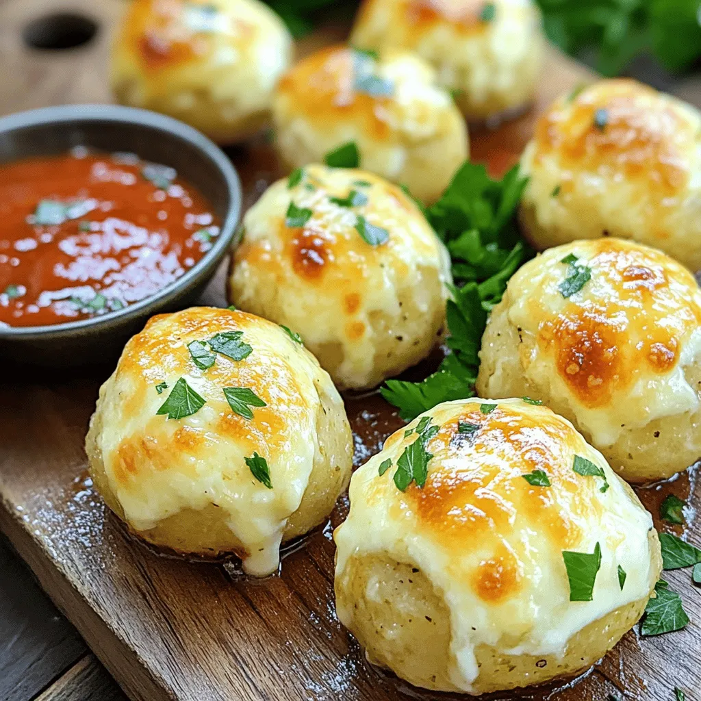 Pillsbury Biscuit Garlic Butter Cheese Bombs Delight