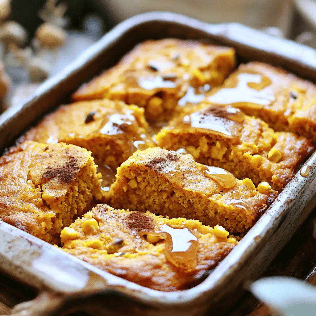 Honey Butter Sweet Potato Cornbread Delightful Recipe