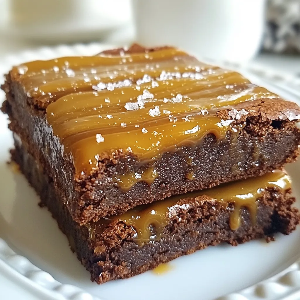 Coffee Caramel Brownies Irresistible Decadent Treat