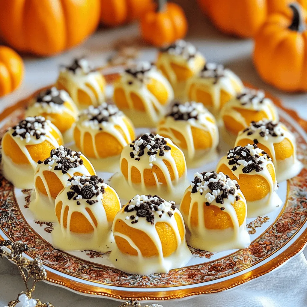 Pumpkin Oreo Truffles Irresistible No-Bake Treat