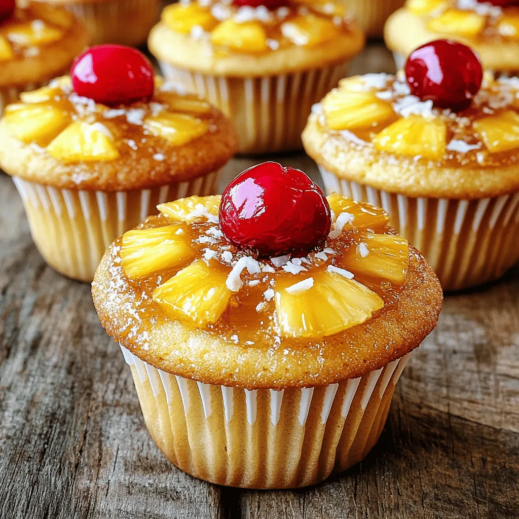 To create these delightful cupcakes, you need some essential ingredients. Here is what you will need: