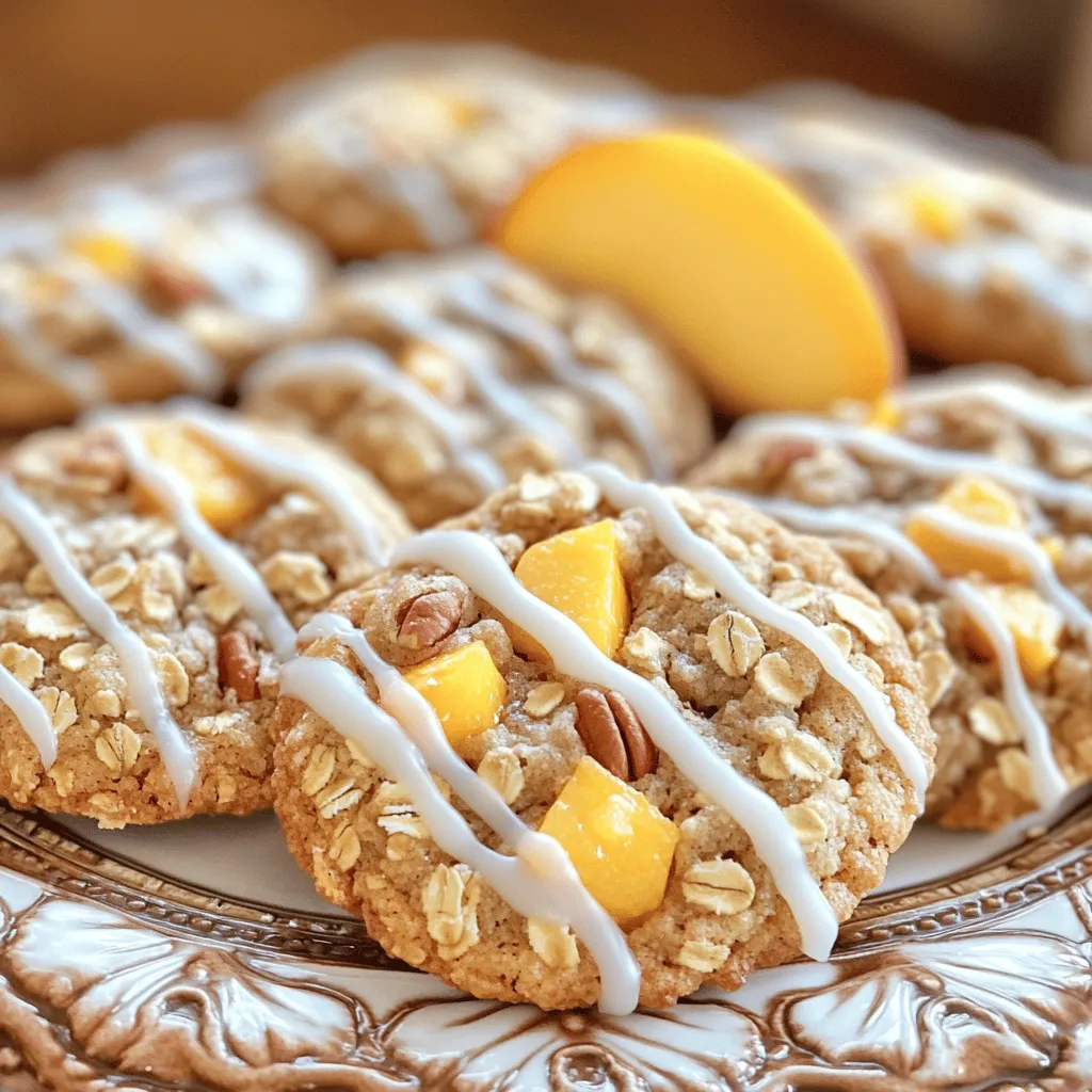 Peach Cobbler Cookies Delightful and Easy Treat Recipe