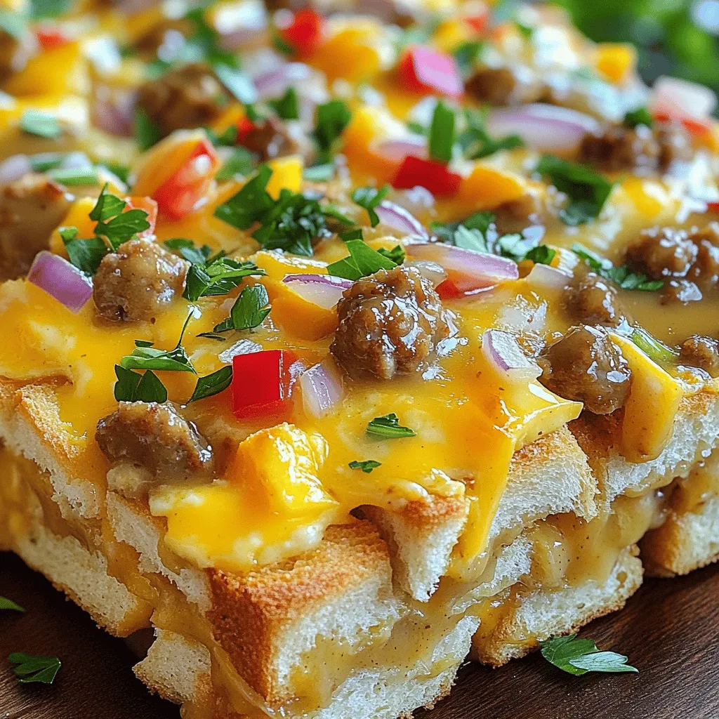 Hearty Fireman&#8217;s Overnight Breakfast Casserole Delight