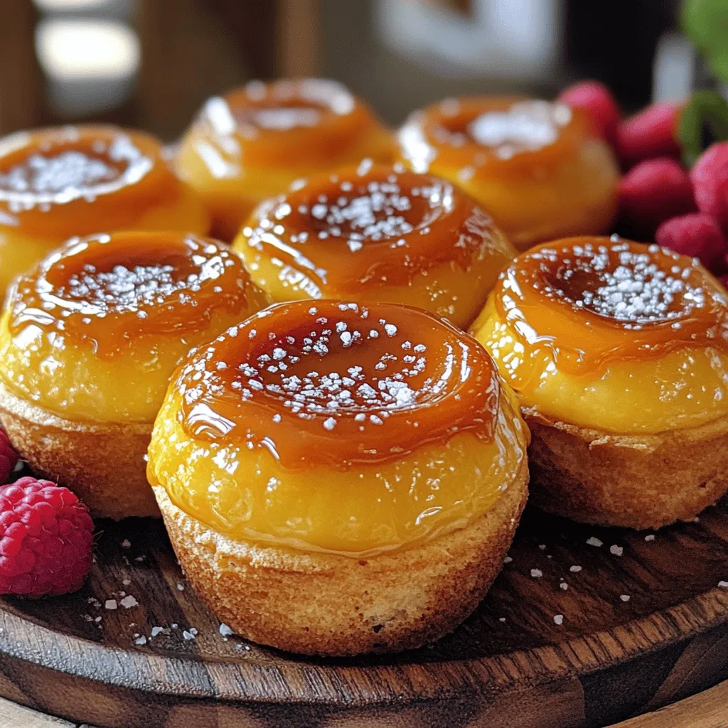 Caramel Flan Muffins Irresistibly Sweet Indulgence