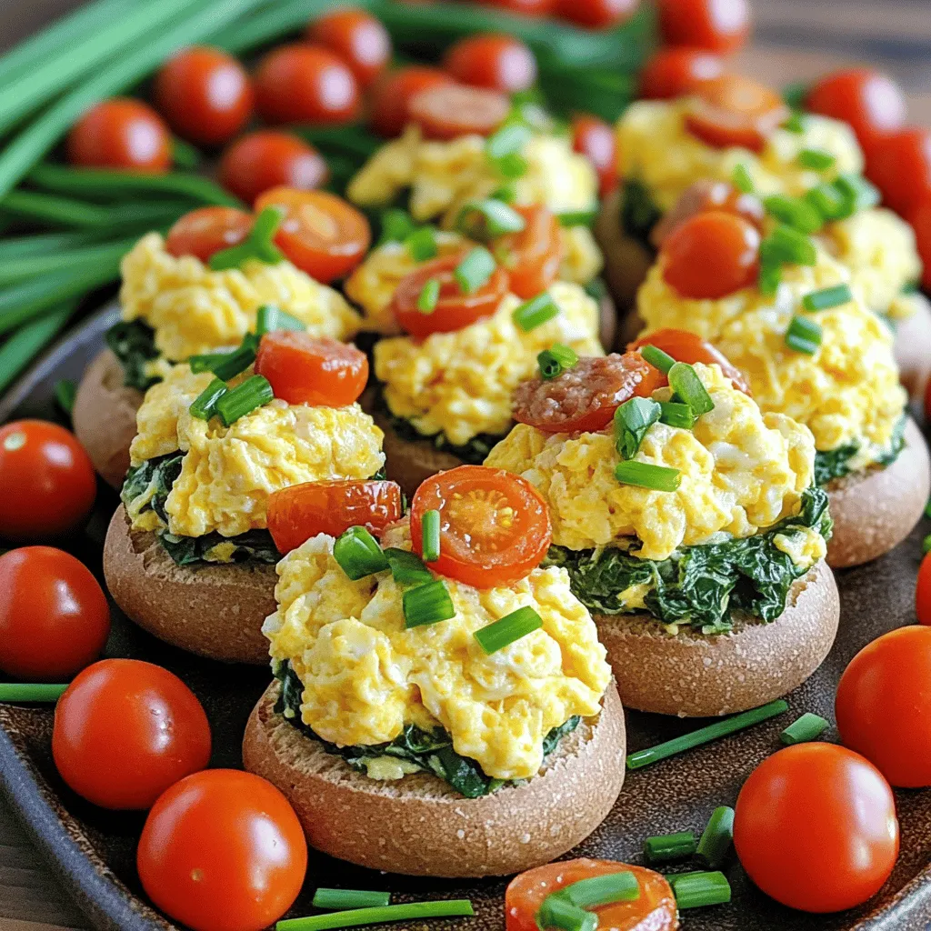 To make delicious breakfast sliders, you need a few key ingredients: