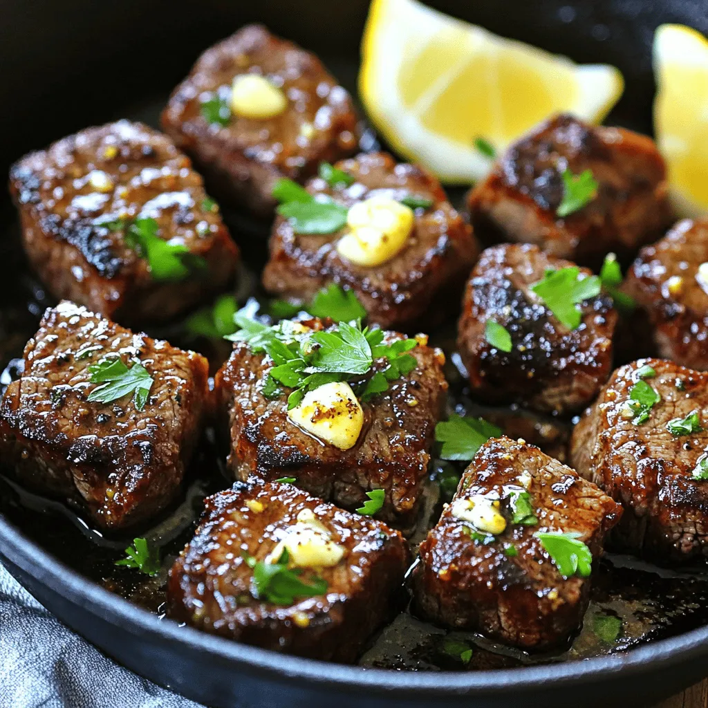 Cajun Garlic Butter Steak Bites Flavorful and Simple Recipe