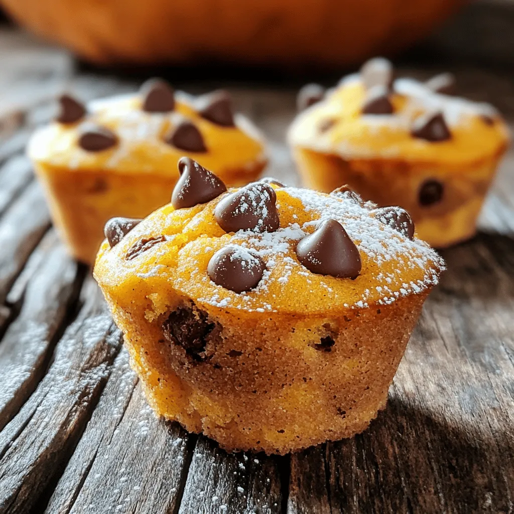 Pumpkin Chocolate Chip Muffins Delightfully Simple Recipe