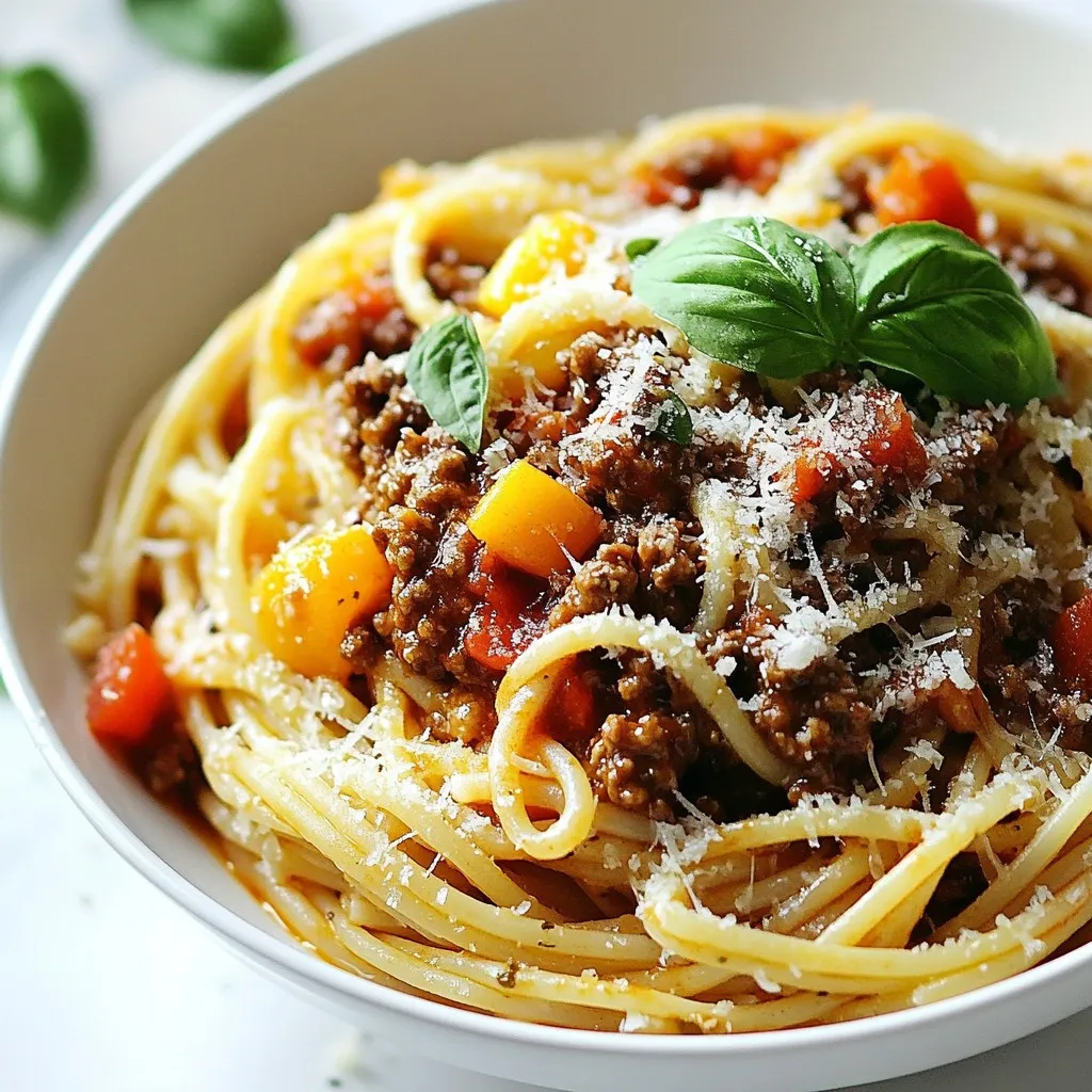 Simple Weeknight Bolognese Quick and Flavorful Recipe