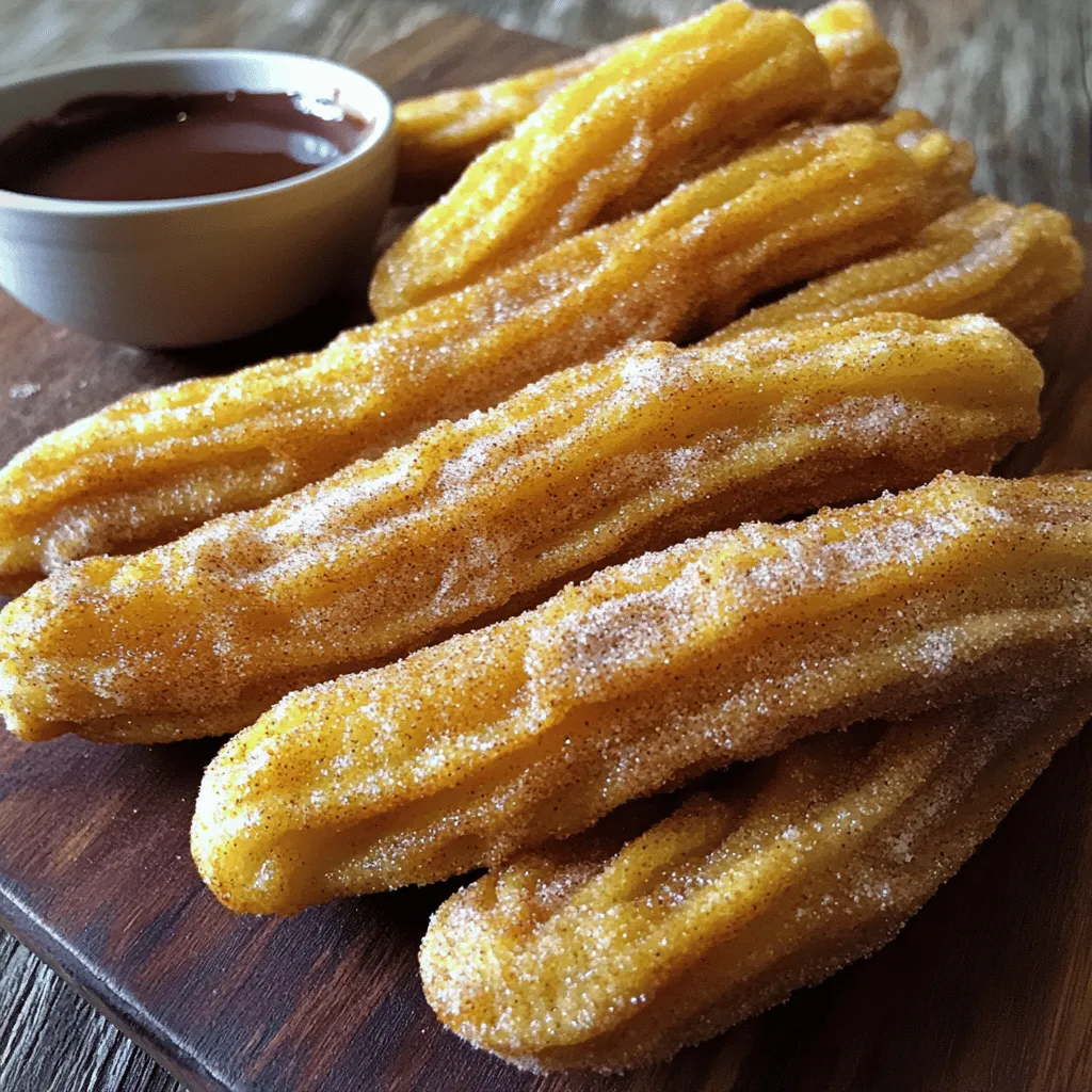 Cinnamon Sugar Churros Irresistible Homemade Treat