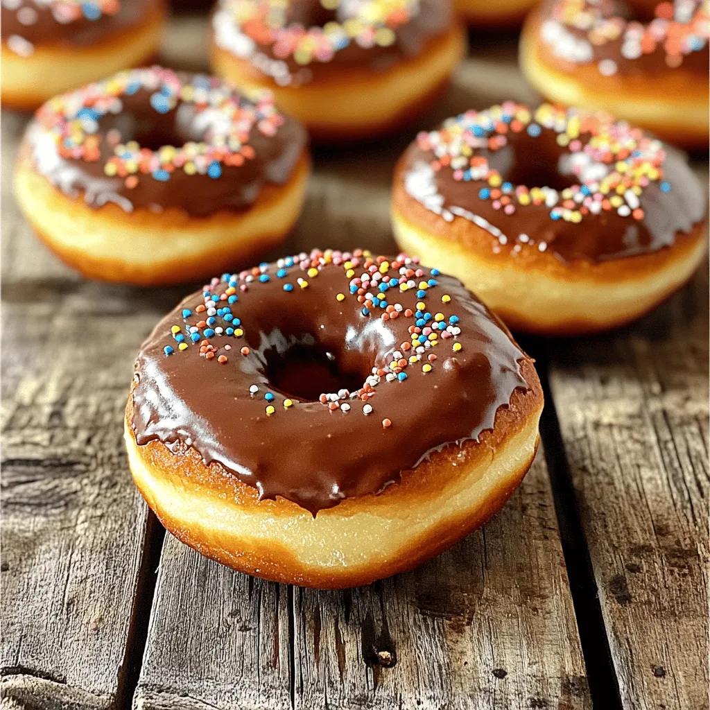 Cake mix donuts are a fun twist on traditional donuts. They are quick and easy to make. Many people love them because they save time. You can whip up a batch in just about 30 minutes. This means you can enjoy fresh donuts at home without a lot of fuss.