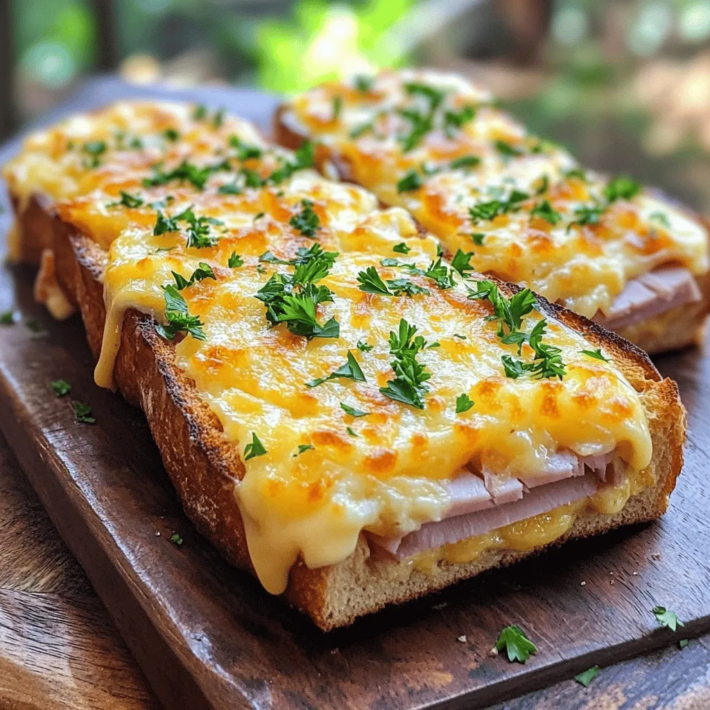 Croque Monsieur Delightful French Sandwich Recipe