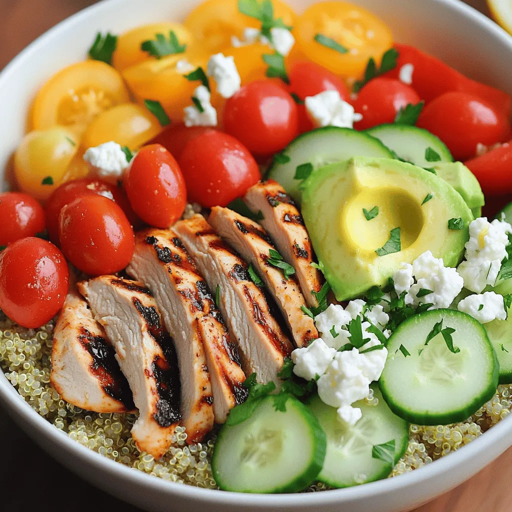 Grilled Chicken Quinoa Bowl Flavorful and Healthy Meal