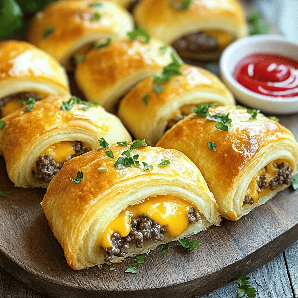 Garlic Parmesan Cheeseburger Bombs Flavorful Snack Idea