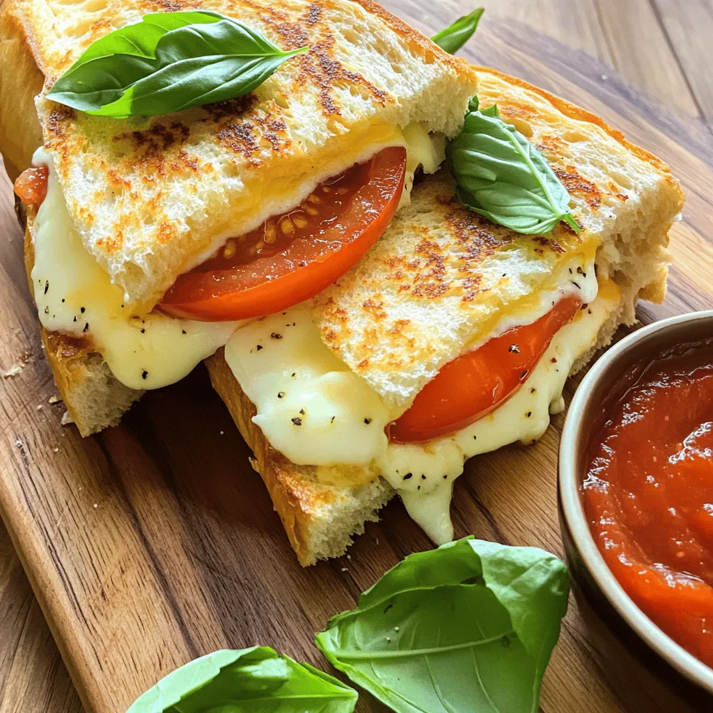 Italian Grilled Cheese Sandwiches Wholesome and Tasty
