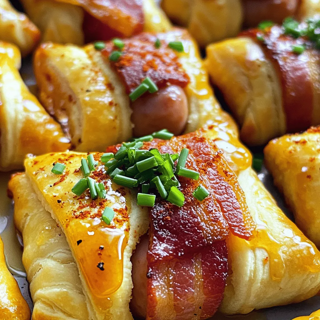The main focus of pigskin in a blanket is simple yet tasty ingredients. You need just a few items to create this crowd-pleaser.