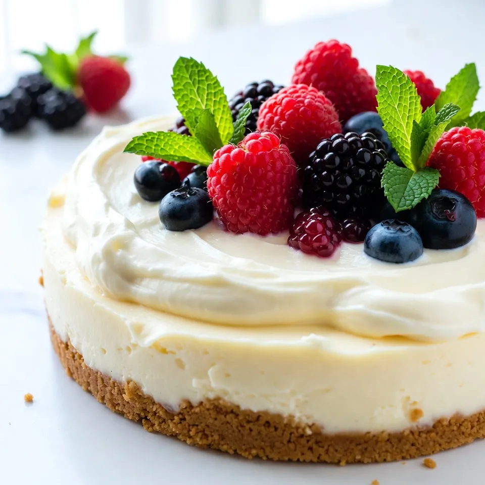 White Chocolate Cheesecake Creamy Dessert Delight
