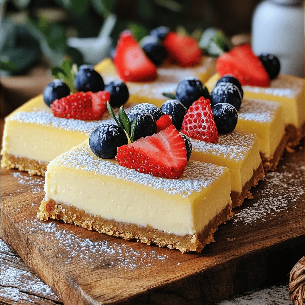 Philadelphia Cheesecake Bars Delightful and Simple Recipe