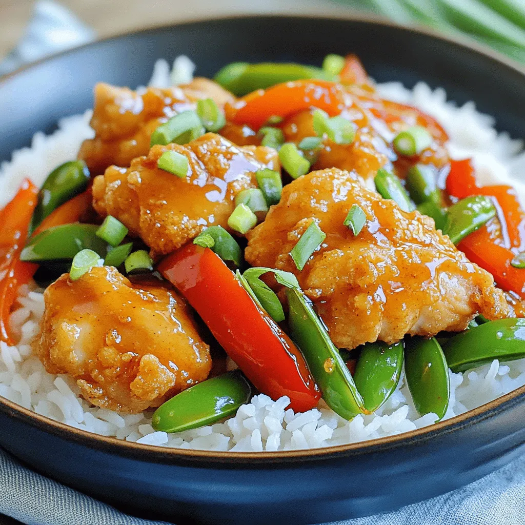 Sweet and Spicy Asian Chicken Flavorful Dinner Idea
