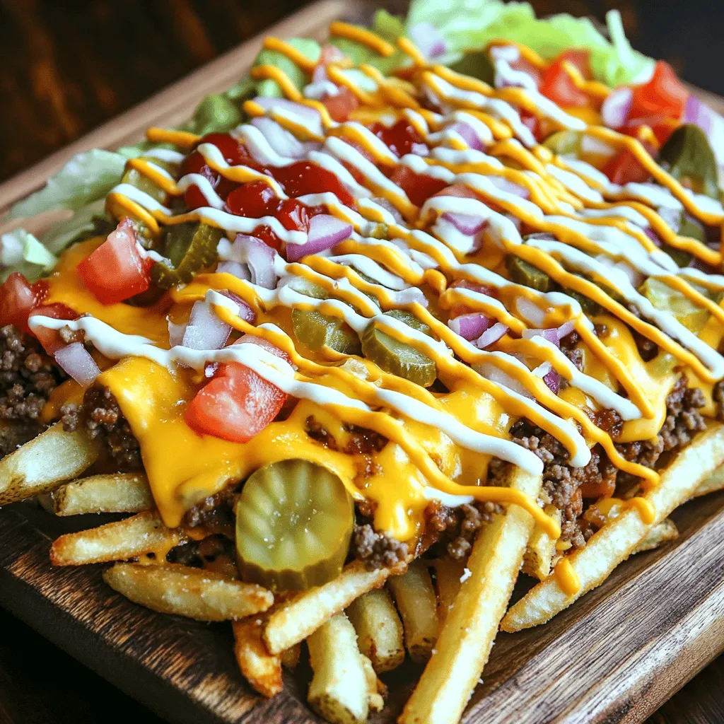 Cheeseburger Loaded Fries Irresistible Recipe Guide