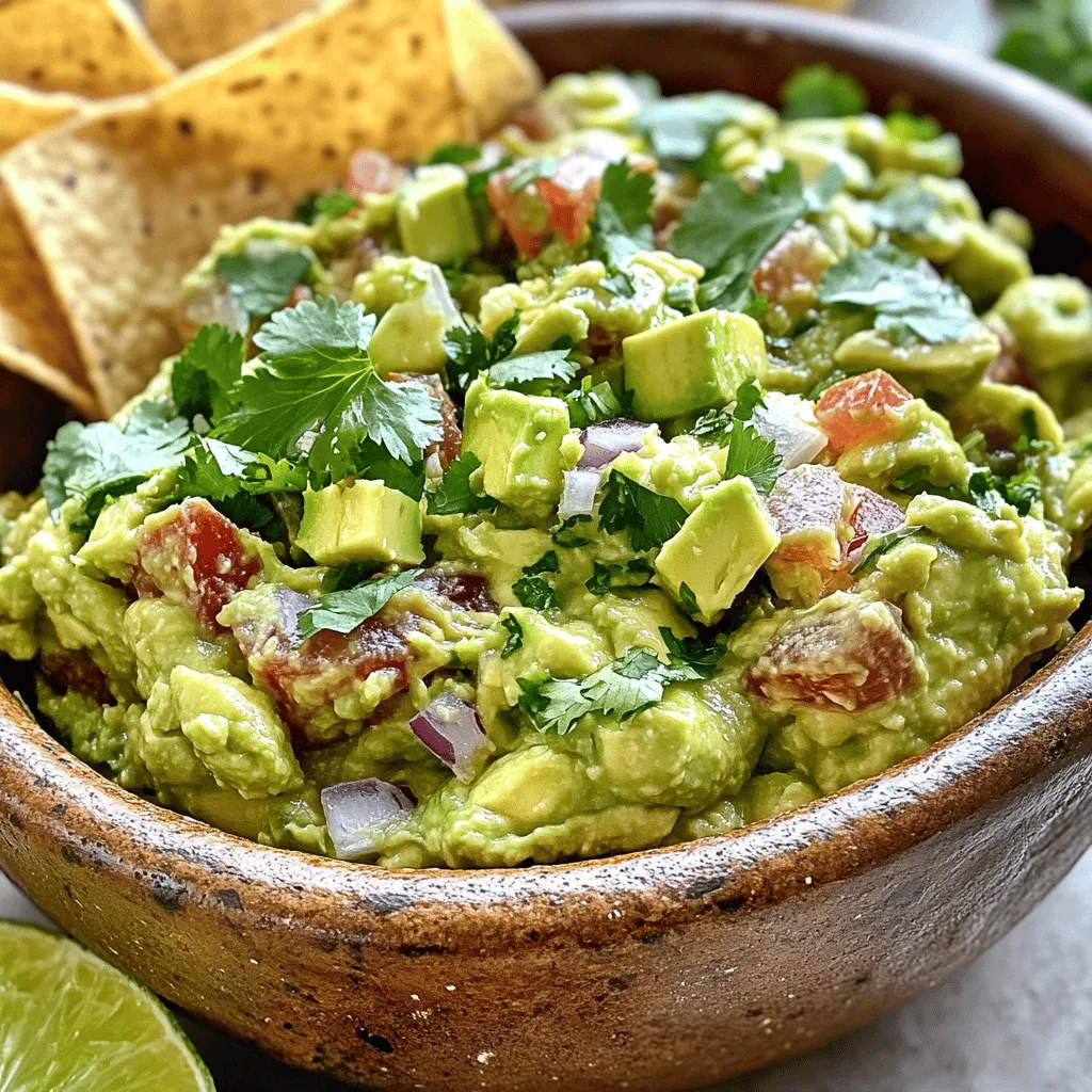 Easy Guacamole Simple and Delicious Snack Recipe