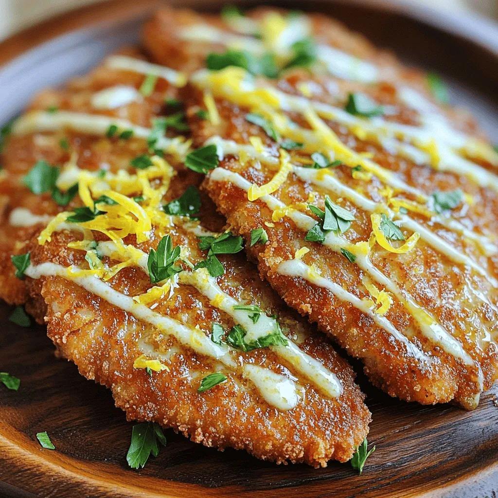 - 4 boneless pork chops - 1 cup almond flour - 1/2 cup grated Parmesan cheese - 2 large eggs