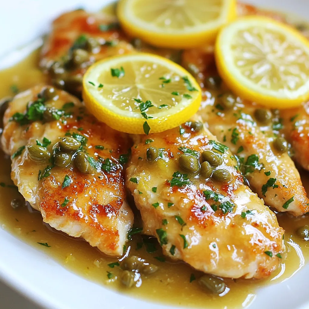 Lemon Chicken Piccata Flavorful Recipe to Try
