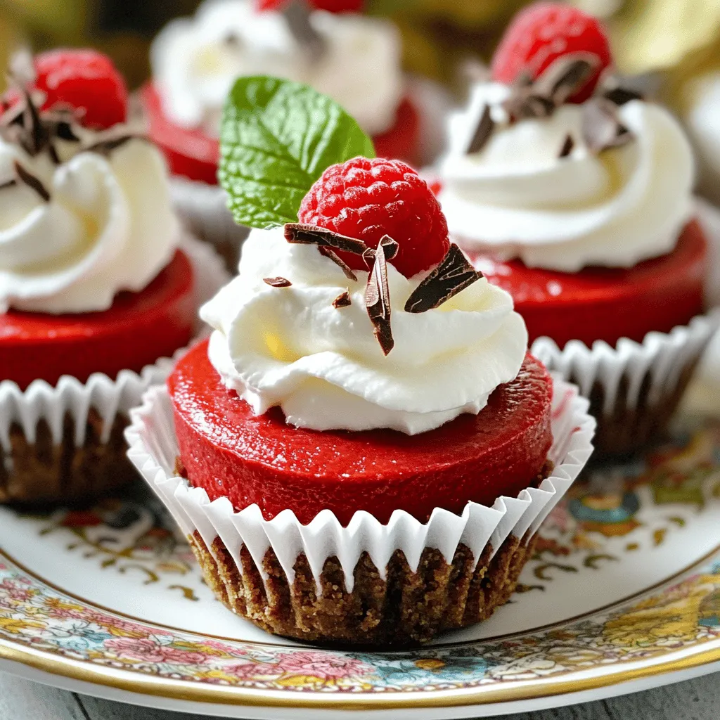 Mini Red Velvet Cheesecake Delight Easy and Tasty Treat