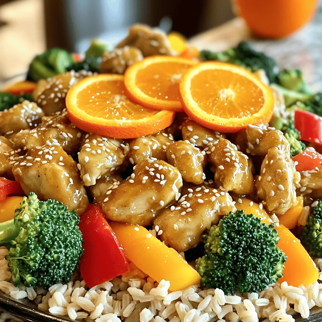 Healthy Orange Chicken Flavorful and Easy Recipe