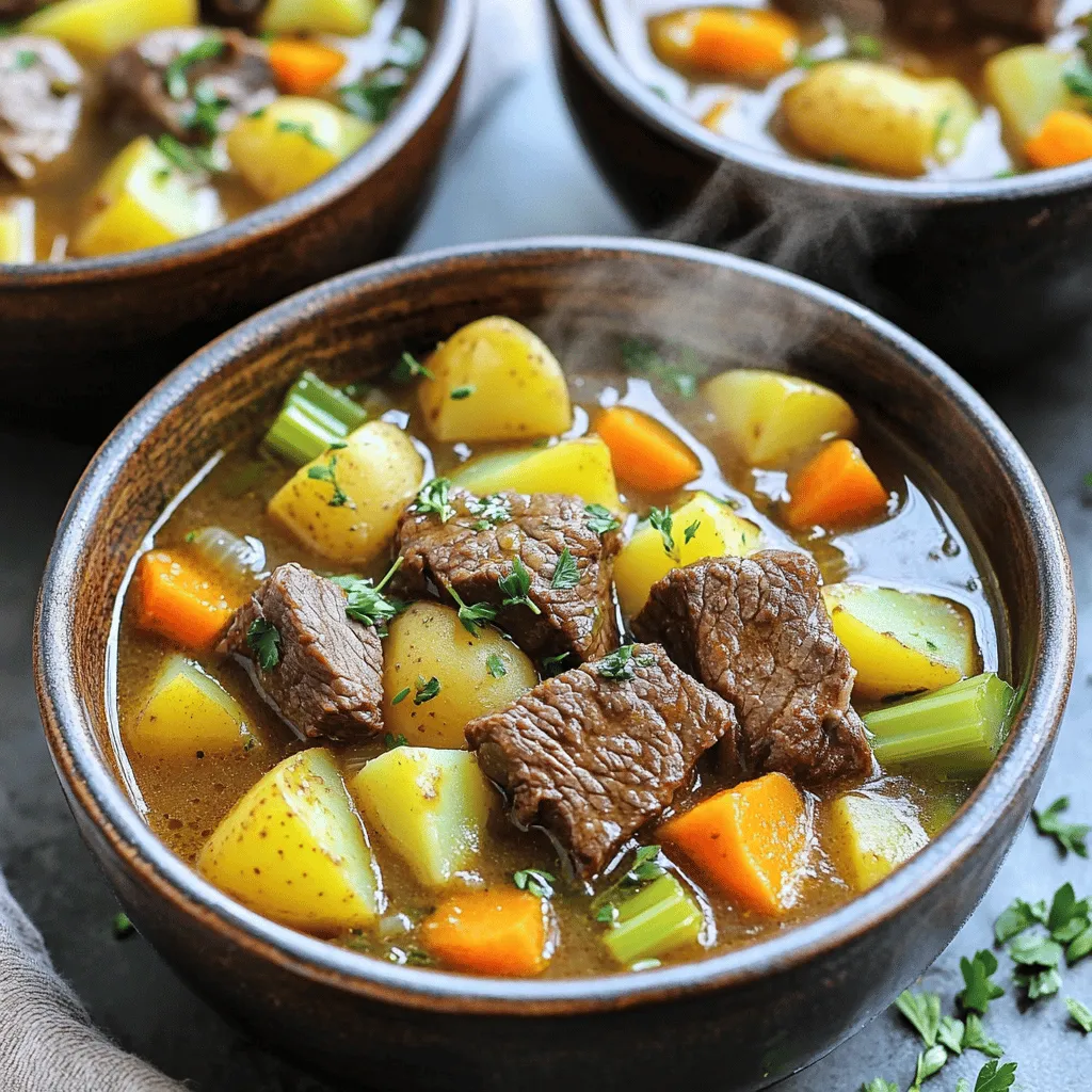Instant Pot Beef Stew Hearty and Easy Recipe
