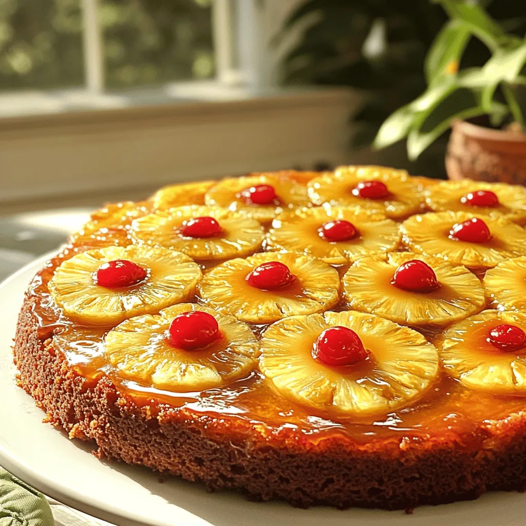 Pineapple Upside-Down Cake Delightful and Simple Recipe