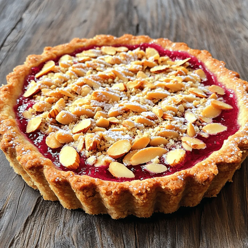 Almond Bakewell Tart Irresistible Dessert Recipe