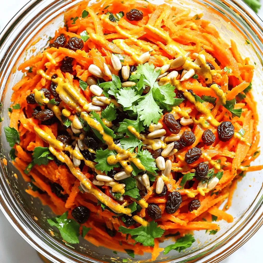 Carrot Salad Fresh and Crunchy Flavor Boost