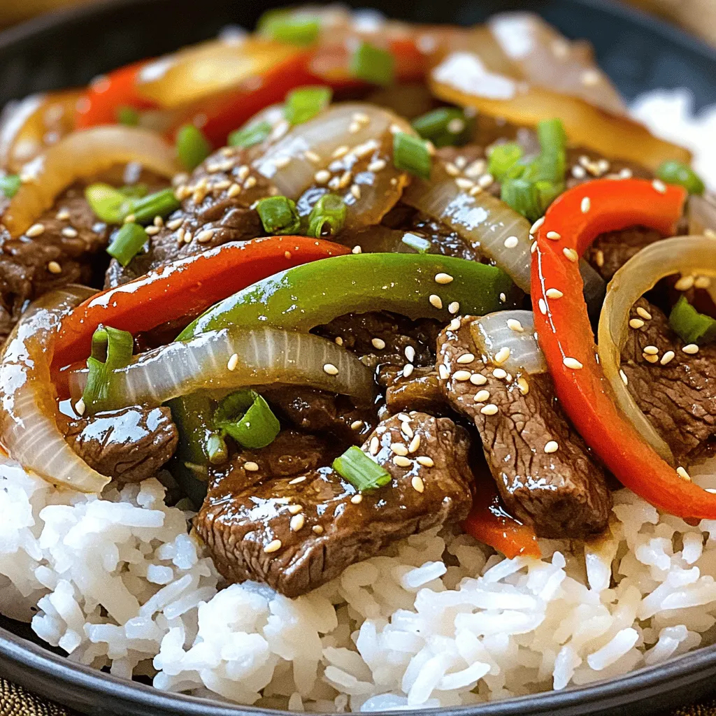 The key ingredients in a Chinese beef stir-fry recipe include beef, onions, and some sauces. Each ingredient plays a big role in flavor and texture.