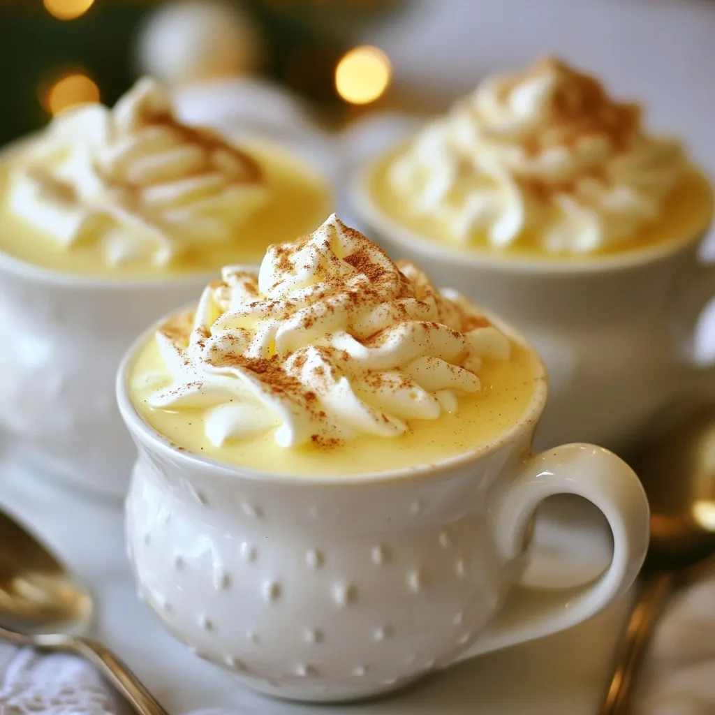 Classic Holiday Eggnog Refreshing and Simple Recipe