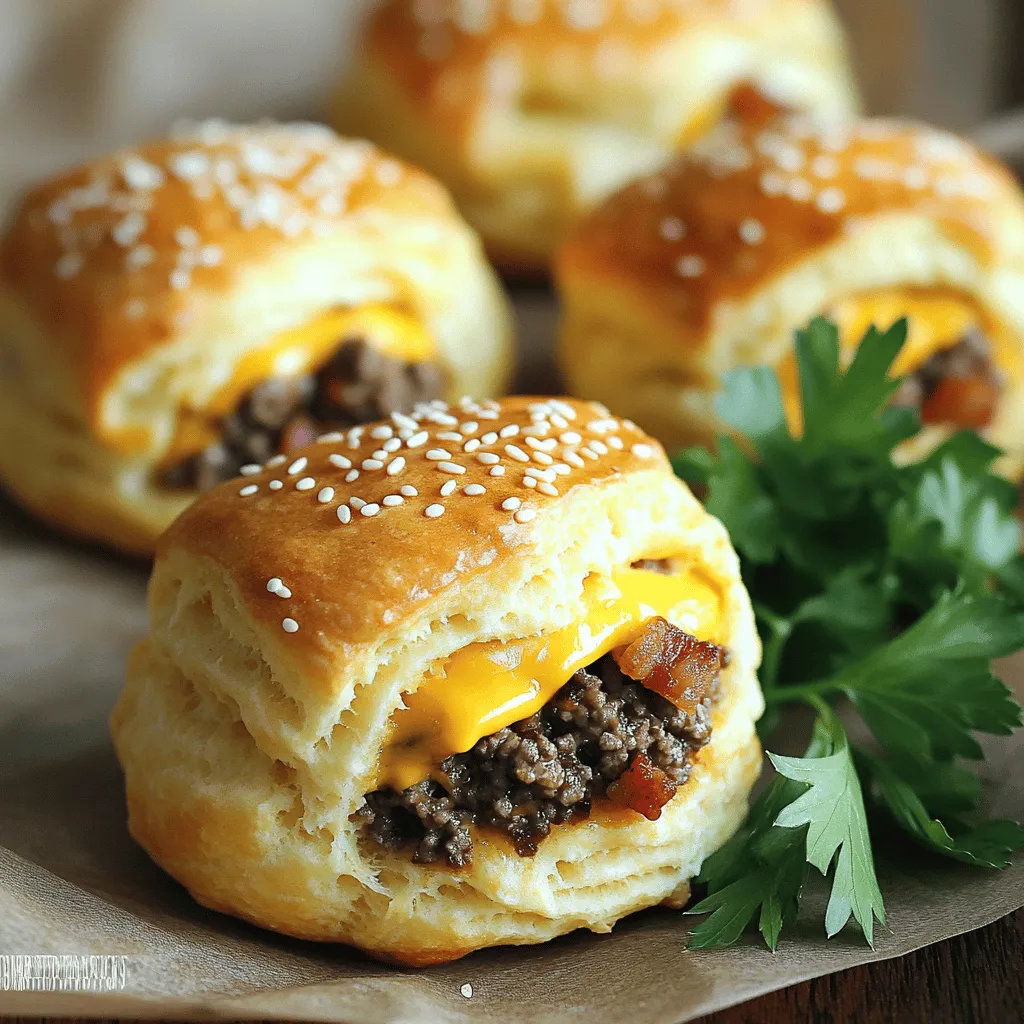 To make Beefy Bacon Cheeseburger Bombs, you need a few key ingredients. These ingredients work together to create a tasty snack everyone loves.